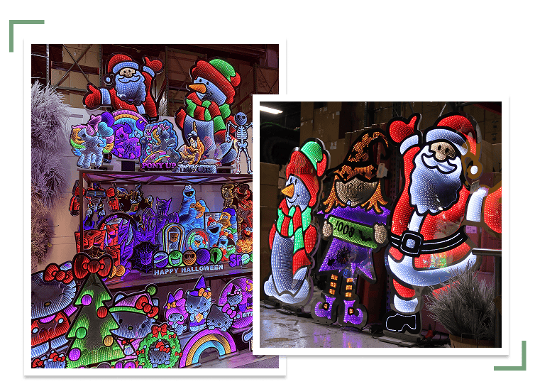Infinity lights decorations